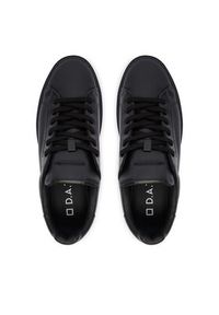 D.A.T.E. Sneakersy Levante Mono M431-LV-MN Czarny. Kolor: czarny. Materiał: skóra #4