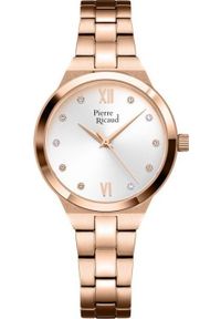 Zegarek damski Pierre Ricaud P22065.9183Q CYRKONIE różowe złoto. Kolor: złoty, wielokolorowy, różowy #1