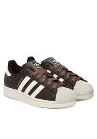 Adidas - adidas Sneakersy Superstar II W IH4146 Brązowy. Kolor: brązowy. Materiał: skóra. Model: Adidas Superstar #5