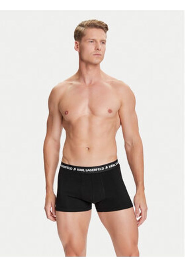 Karl Lagerfeld - KARL LAGERFELD Komplet bokserek A3M47014 Czarny. Kolor: czarny. Materiał: bawełna