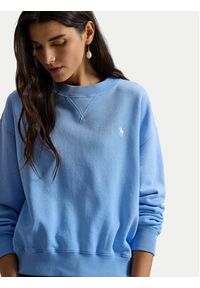 Polo Ralph Lauren Bluza 211971690500 Niebieski Relaxed Fit. Typ kołnierza: polo. Kolor: niebieski. Materiał: bawełna #2