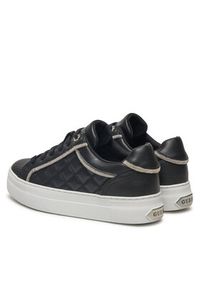 Guess Sneakersy FLPGRA ELE12 Czarny. Kolor: czarny. Materiał: skóra