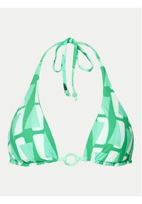 Seafolly Góra od bikini Secret Garden 31412-220 Zielony. Kolor: zielony. Materiał: syntetyk #4