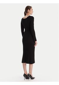 Marciano Guess Sukienka dzianinowa 5BGK55 5891Z Czarny Regular Fit. Kolor: czarny. Materiał: syntetyk #3