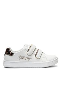 TOMMY HILFIGER - Sneakersy dziecięce białe Tommy Hilfiger T1A4-31156-1242-X048. Kolor: biały. Sezon: lato #3