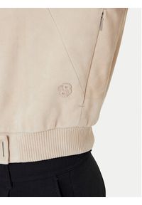 BOSS Kurtka skórzana Salene 50552203 Beżowy Regular Fit. Kolor: beżowy. Materiał: skóra #4