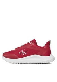 Calvin Klein Jeans Sneakersy YM0YM00968 Czerwony. Kolor: czerwony. Materiał: materiał #6