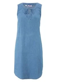 Sukienka dżinsowa bonprix jasnoniebieski. Kolor: niebieski #1