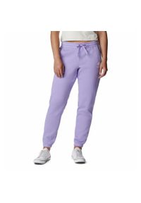 columbia - Spodnie Dresowe Damskie Columbia Trek Jogger. Kolor: fioletowy. Materiał: dresówka. Sezon: lato. Sport: turystyka piesza