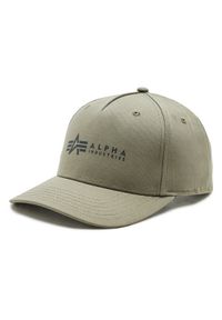 Alpha Industries Czapka z daszkiem 126912 Zielony. Kolor: zielony. Materiał: materiał, bawełna