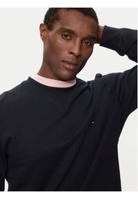 TOMMY HILFIGER - Tommy Hilfiger Bluza Essential MW0MW37232 Granatowy Regular Fit. Kolor: niebieski. Materiał: syntetyk, bawełna #3