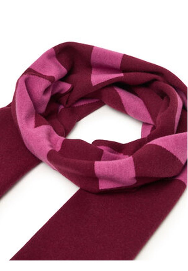 Pinko - PINKO Szalik Serbia 105988 A2Z5 Bordowy. Kolor: czerwony. Materiał: wełna