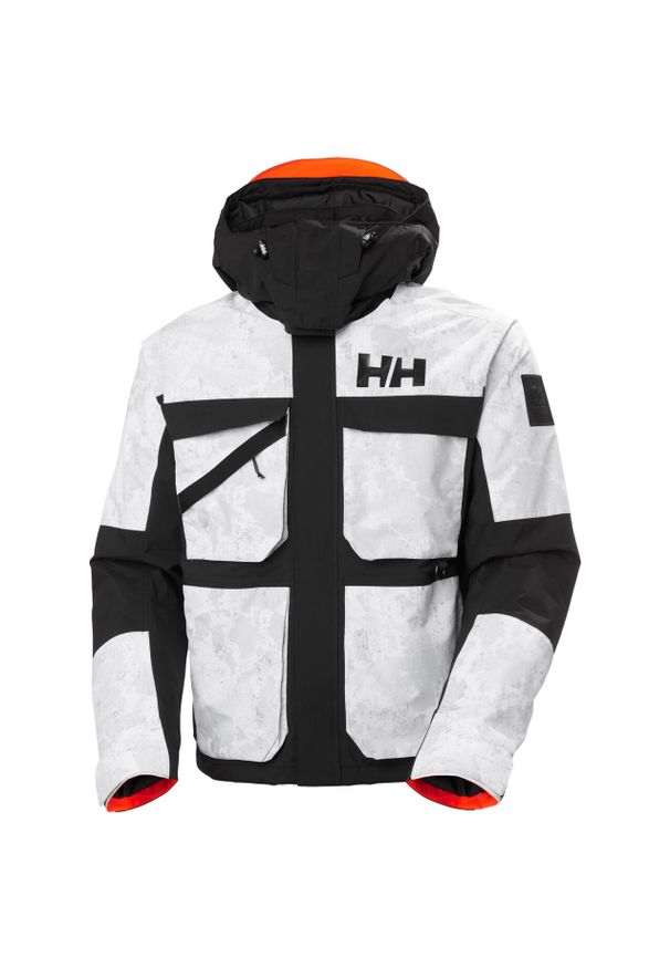 Kurtka narciarska z kapturem Helly Hansen Ullr D Heritage. Typ kołnierza: kaptur. Kolor: szary. Sezon: zima. Sport: narciarstwo