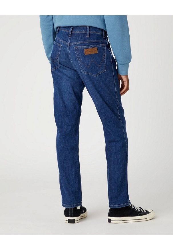 Wrangler - WRANGLER TEXAS MĘSKIE SPODNIE JEANSOWE JEANSY FREE WAY W121YJZ99 112331139