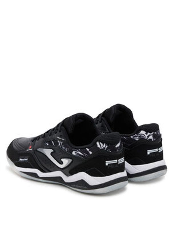 Joma Buty do piłki nożnej Fs Reactive 2501 FSS2501IN Czarny. Kolor: czarny. Materiał: skóra