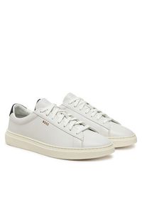BOSS Sneakersy Kieran 50536480 Beżowy. Kolor: beżowy. Materiał: skóra #4