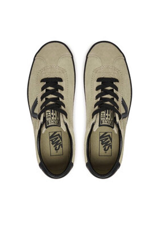 Vans Tenisówki VN000D09CHW1 Beżowy. Kolor: beżowy. Materiał: skóra, zamsz