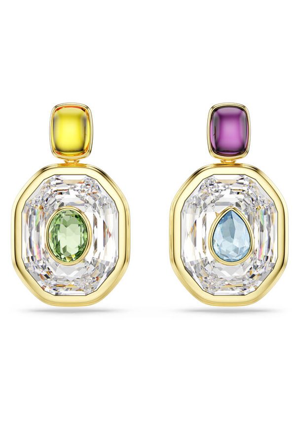Swarovski Kolczyki Chroma 5705582 Kolorowy. Materiał: metalowe. Wzór: kolorowy