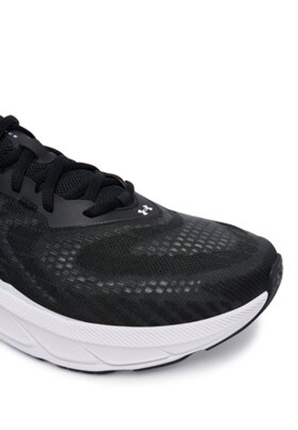 Under Armour Buty do biegania UA Charged+ Turbulence 3 6006717 001 Czarny. Kolor: czarny. Materiał: materiał