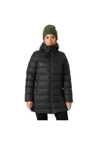 Kurtka uniwersalna damska Helly Hansen W Active Puffy Parka. Typ kołnierza: kaptur. Kolor: czarny. Materiał: syntetyk. Długość: długie