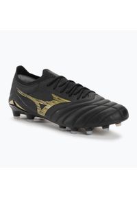 Buty piłkarskie męskie Mizuno Morelia Neo IV Beta JP MD. Kolor: czarny, wielokolorowy, żółty. Sport: piłka nożna