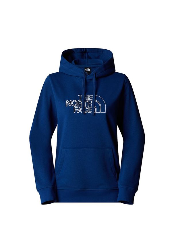 Bluza damska The North Face Drew Peak Light 0A8C1DAQM1 - granatowa. Kolor: niebieski. Materiał: bawełna, poliester. Styl: klasyczny. Sport: wspinaczka
