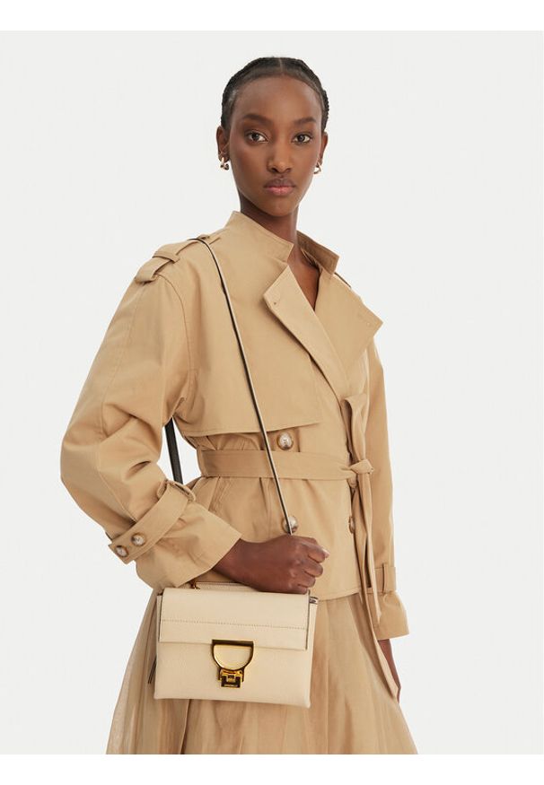 Coccinelle Torebka MD5 Arlettis E1 MD5 55 B7 01 Beżowy. Kolor: beżowy. Materiał: skórzane