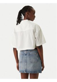 Tommy Jeans Polo DW0DW22596 Biały Relaxed Fit. Typ kołnierza: polo. Kolor: biały. Materiał: bawełna #4