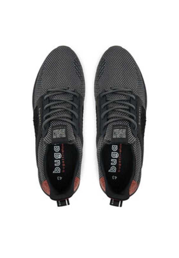 Bugatti Sneakersy 341-62362-6900 Czarny. Kolor: czarny. Materiał: materiał