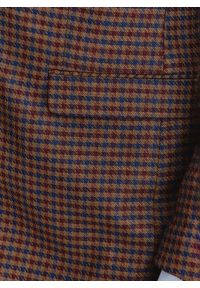 Pako Lorente - PAKO LORENTE – Brązowa marynarka w drobną kratę. Kolor: brązowy. Materiał: poliester, wiskoza, elastan. Sezon: jesień #8