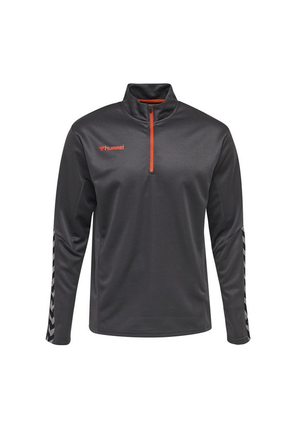 Bluza do piłki ręcznej dla dzieci Hummel demi-zip hml AUTHENTIC. Kolor: szary, wielokolorowy, biały. Materiał: materiał. Sport: fitness, piłka ręczna