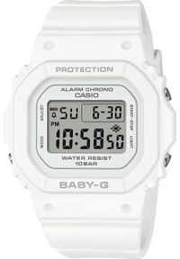 Zegarek sportowy BABY-G Zegarek Casio Baby-G BGD-565U-7ER biały pasek. Kolor: biały. Styl: sportowy