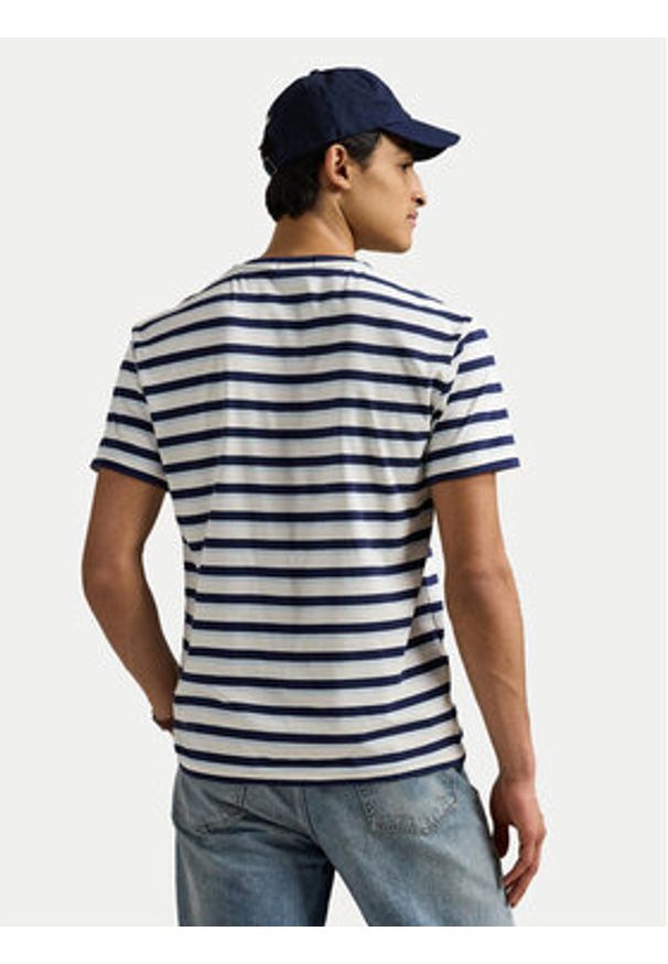 Polo Ralph Lauren T-Shirt 710964719001 Biały Classic Fit. Typ kołnierza: polo. Kolor: biały. Materiał: bawełna