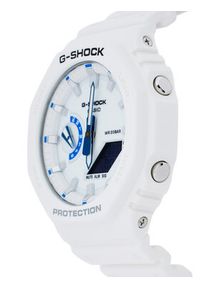 G-Shock Zegarek GA-2100HDS-7AER Biały. Kolor: biały