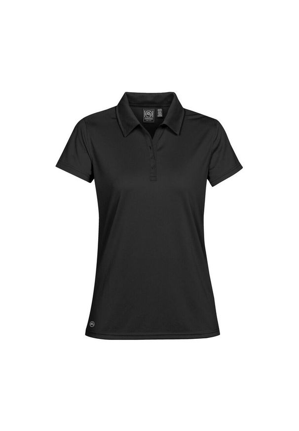 STORMTECH - Damska Koszulka Polo H2XDRY. Typ kołnierza: polo. Kolor: czarny