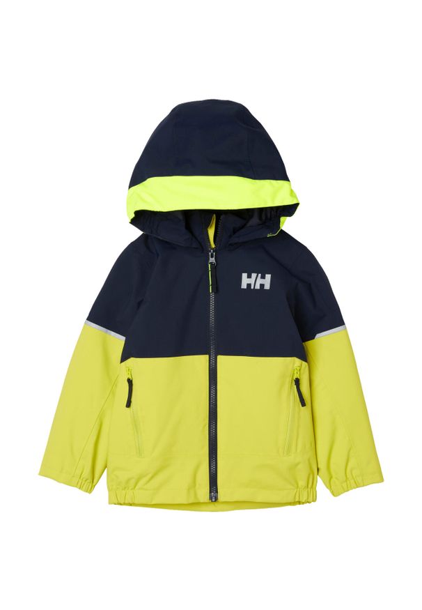 Kurtka przeciwdeszczowa dla dziecka Helly Hansen Sogn. Kolor: zielony. Sezon: wiosna, jesień