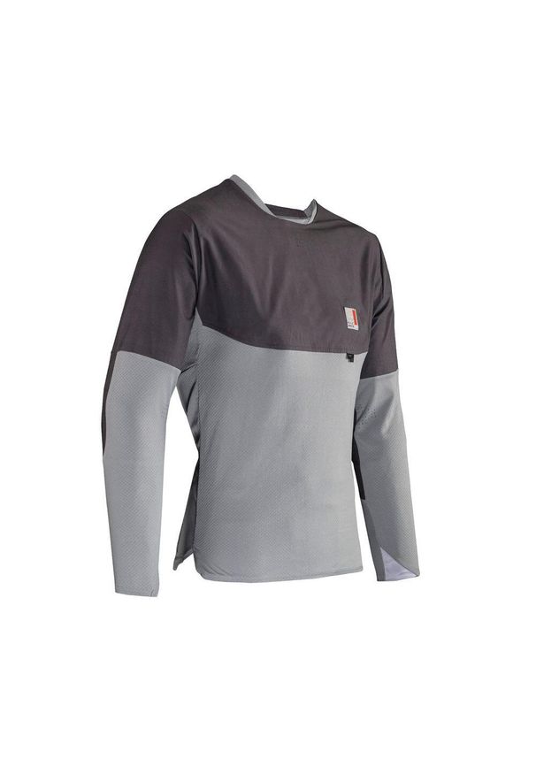 Koszulka rowerowa LEATT Jersey MTB AllMtn 4.0. Kolor: szary. Materiał: jersey