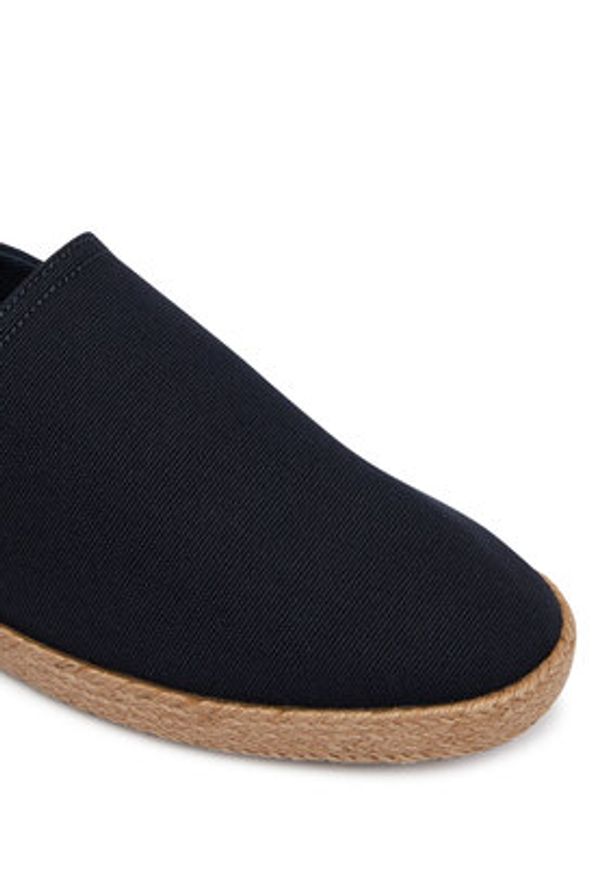TOMMY HILFIGER - Tommy Hilfiger Espadryle Core Hilfiger Espadrille Textile FM0FM05792 Granatowy. Kolor: niebieski. Materiał: materiał