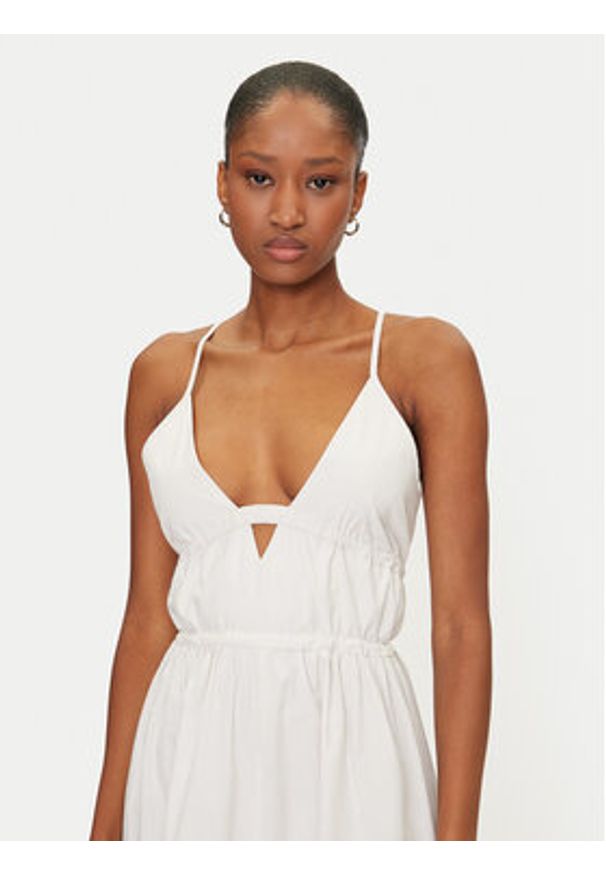 Herskind Sukienka letnia Miranda 5571172 Écru Regular Fit. Materiał: bawełna. Sezon: lato