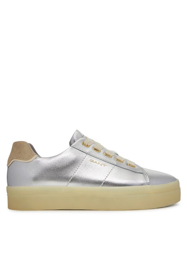 GANT - Sneakersy Gant. Kolor: srebrny