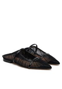 MALONE SOULIERS Klapki Maureen Flat 336 Czarny. Kolor: czarny. Materiał: materiał #3