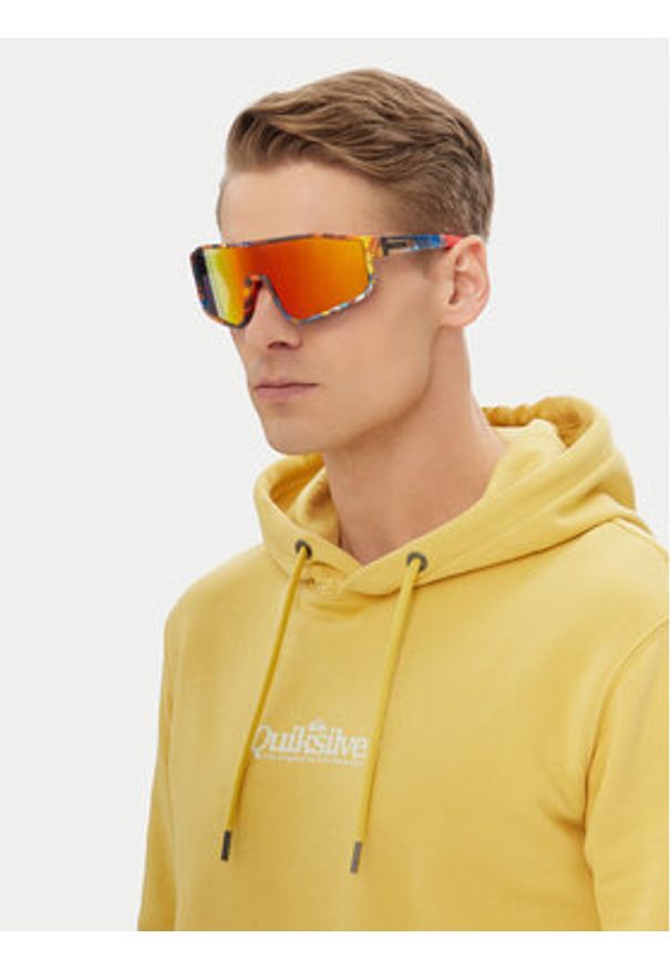 Quiksilver Okulary przeciwsłoneczne WB-QS-MA-002-SS26 Czerwony. Kolor: czerwony. Materiał: syntetyk