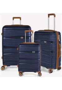 Stickn RW Travel Alfrida Collection 3-Set Torby Niebieski. Kolor: niebieski #1