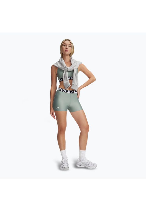 Spodenki damskie Under Armour HG Authentics. Kolor: zielony. Sport: fitness