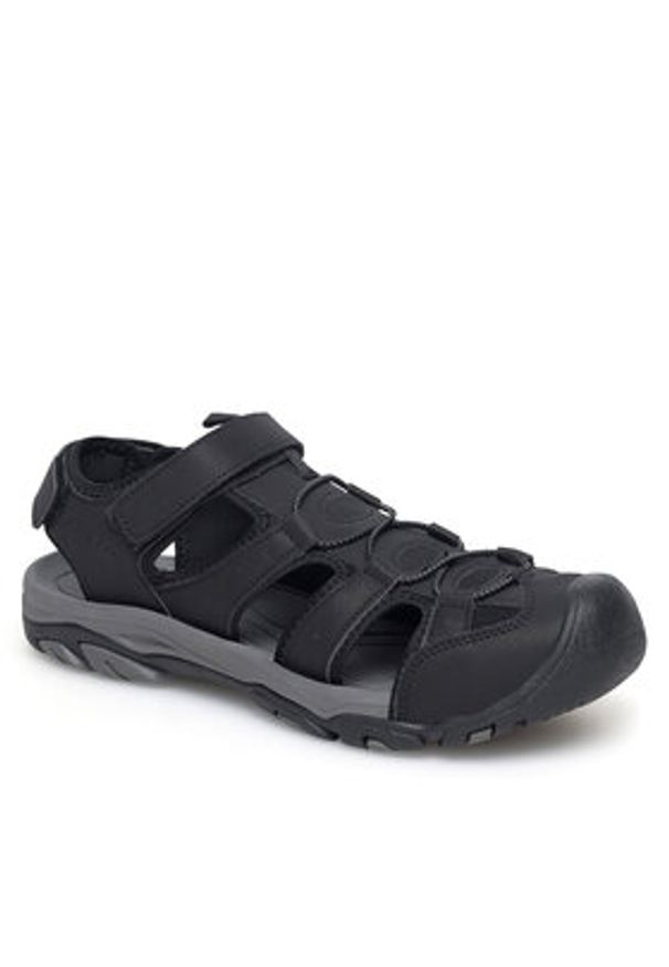 Lanetti Sandały 21MC0604 Czarny. Kolor: czarny