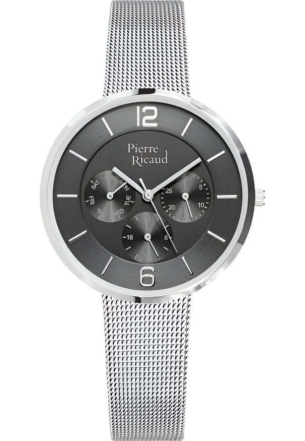 Zegarek Pierre Ricaud Zegarek damski Pierre Ricaud P22023.5157QF srebrny. Kolor: srebrny