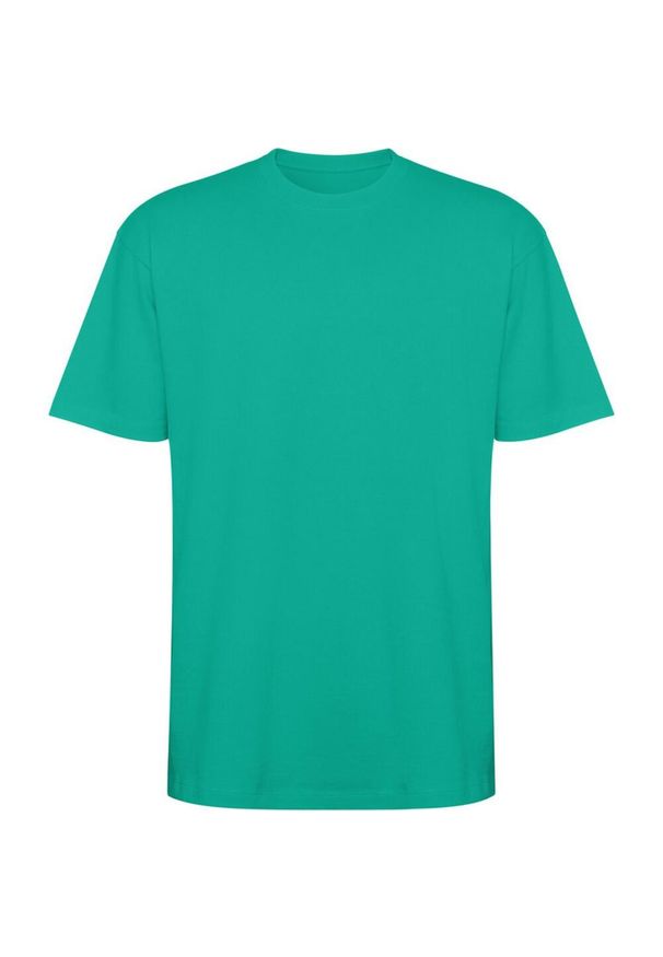 ROLY - Koszulka Z Krótkim Rękawem Dla Dorosłych Unisex Bull Oversized. Kolor: niebieski, wielokolorowy, zielony. Długość rękawa: krótki rękaw. Długość: krótkie. Sport: turystyka piesza