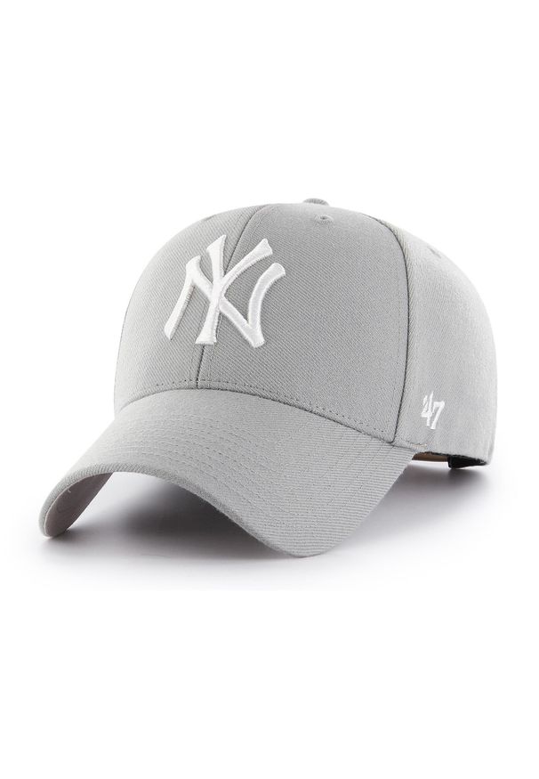 MAJOR LEAGUE BASEBALL - Czapka z daszkiem 47 Brand MLB New York Yankees MVP. Kolor: szary