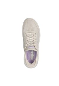 skechers - Buty do chodzenia damskie Skechers Wht Go Walk. Kolor: biały. Materiał: materiał, syntetyk. Sport: turystyka piesza