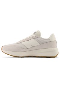 Buty unisex New Balance U370SG – beżowe. Kolor: beżowy. Materiał: zamsz, skóra. Szerokość cholewki: normalna. Sezon: lato #2